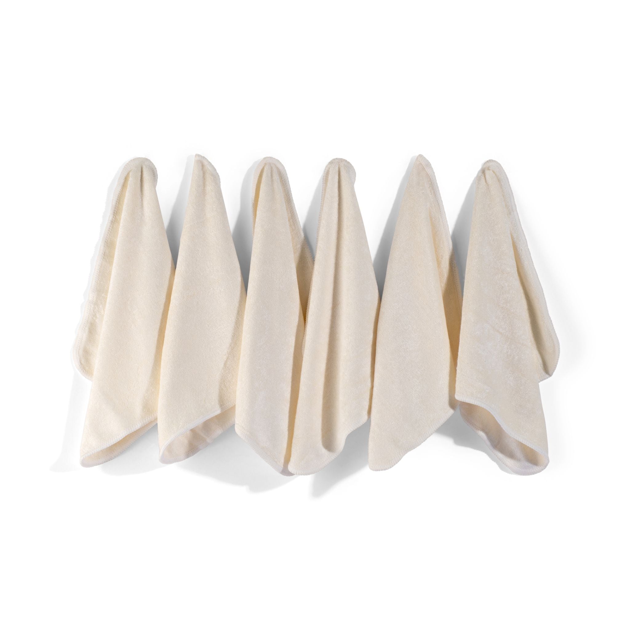 Bamboo Wash Cloths White