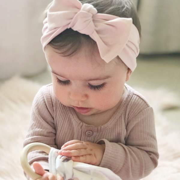 Bow Knot Headband - Blush