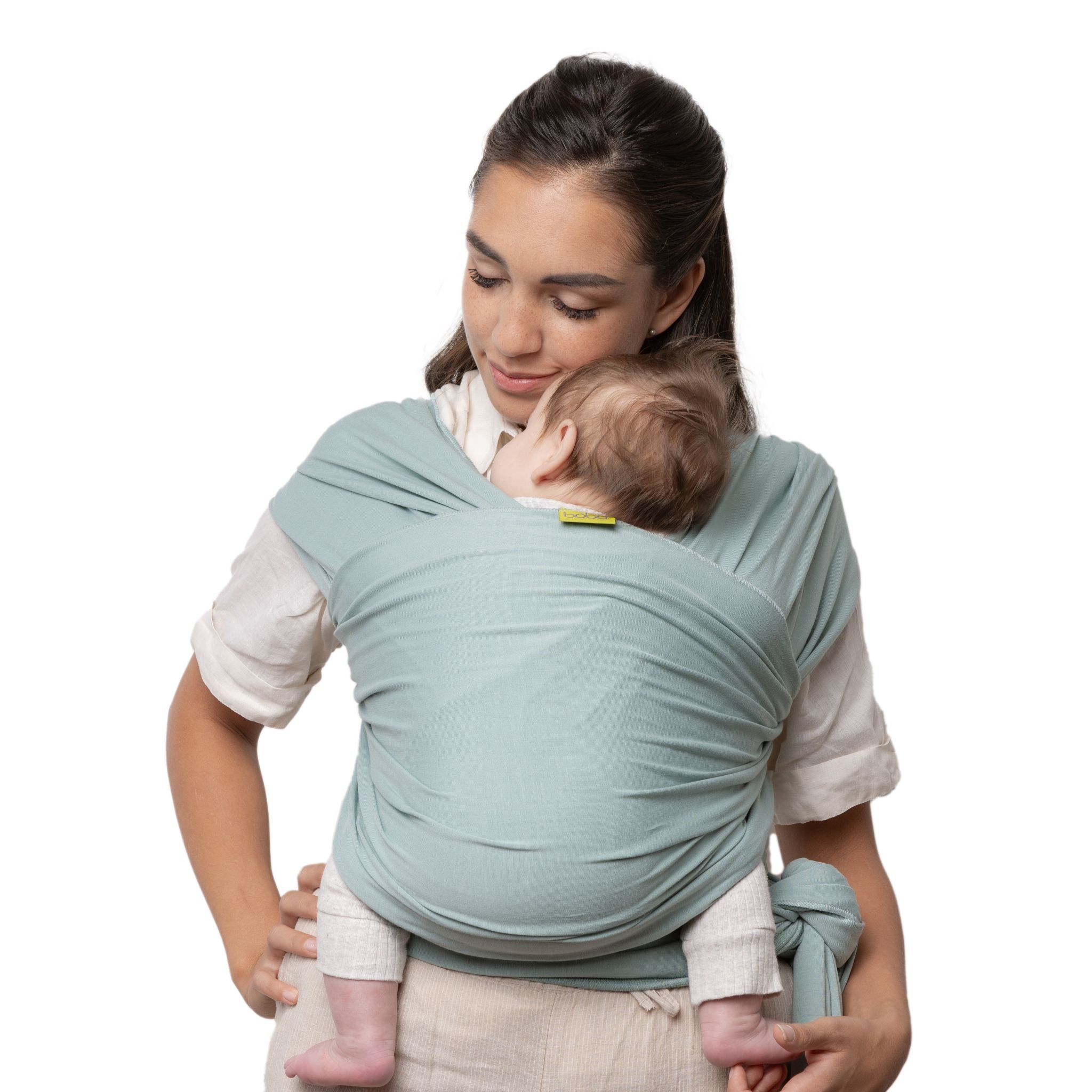 Boba Organic Serenity Wrap Baby Carrier - Celadon