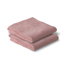 Cotton Classic Knit Baby Blanket | Flamingo Pink