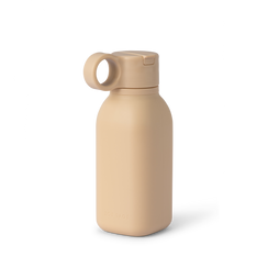 Silicone Water Bottle 450ml | Wheat