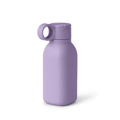 Silicone Water Bottle 450ml | Pastel Purple