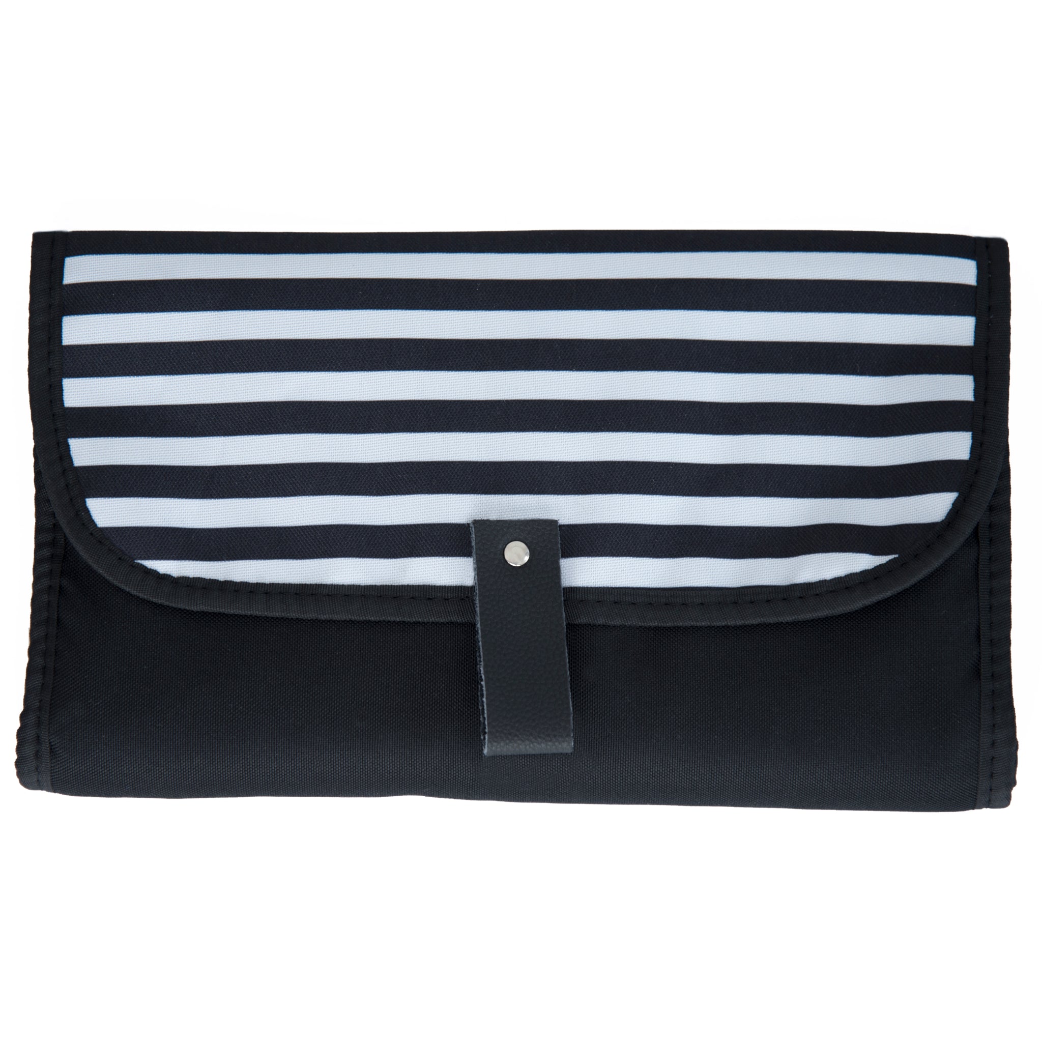 Nappy Baby Change Mat Travel Clutch | Zebra Crossing