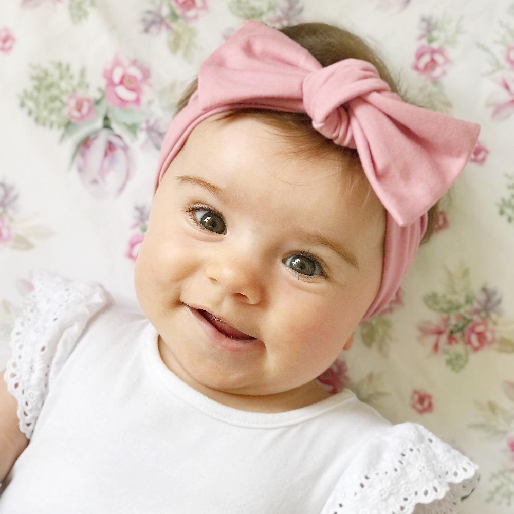 Bow Knot Headband - Rose